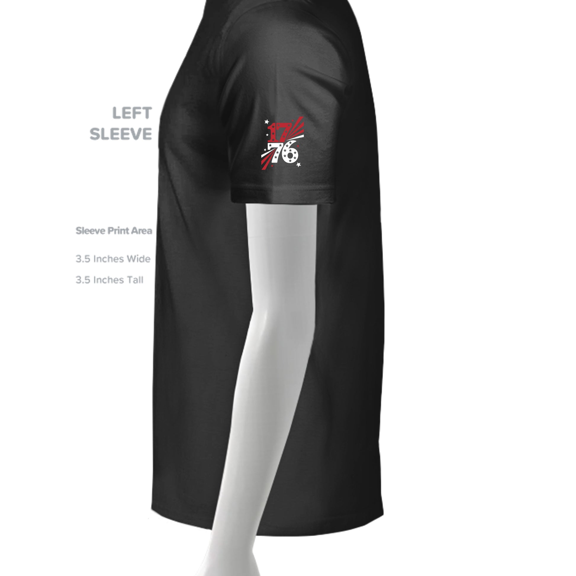 Jet Black - LPC54V - SLEEVE_LEFT