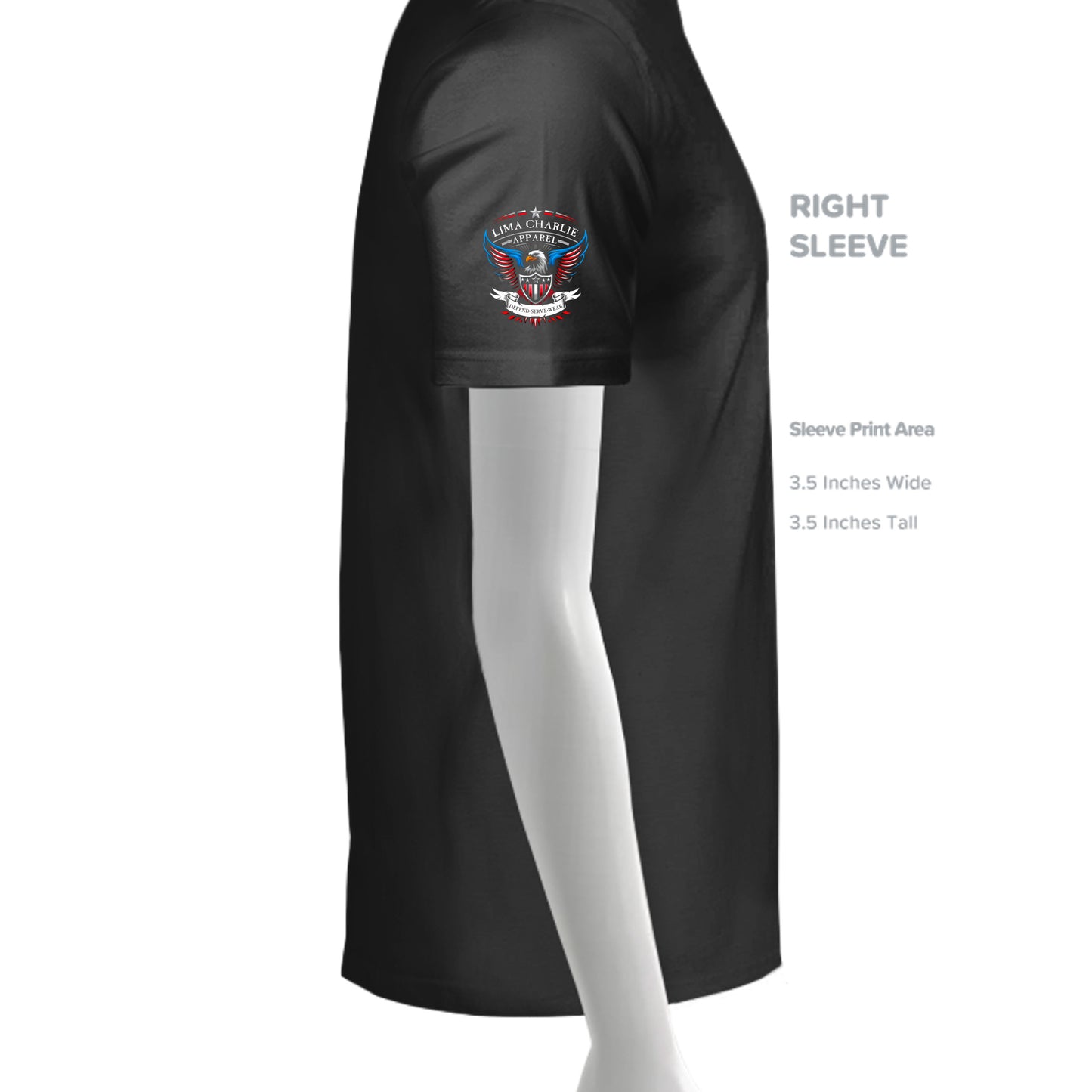 Jet Black - LPC54V - SLEEVE_RIGHT